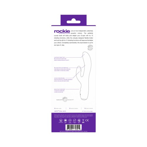 VeDO Rockie Vibrador Doble Recargable - Estimulación del Punto G