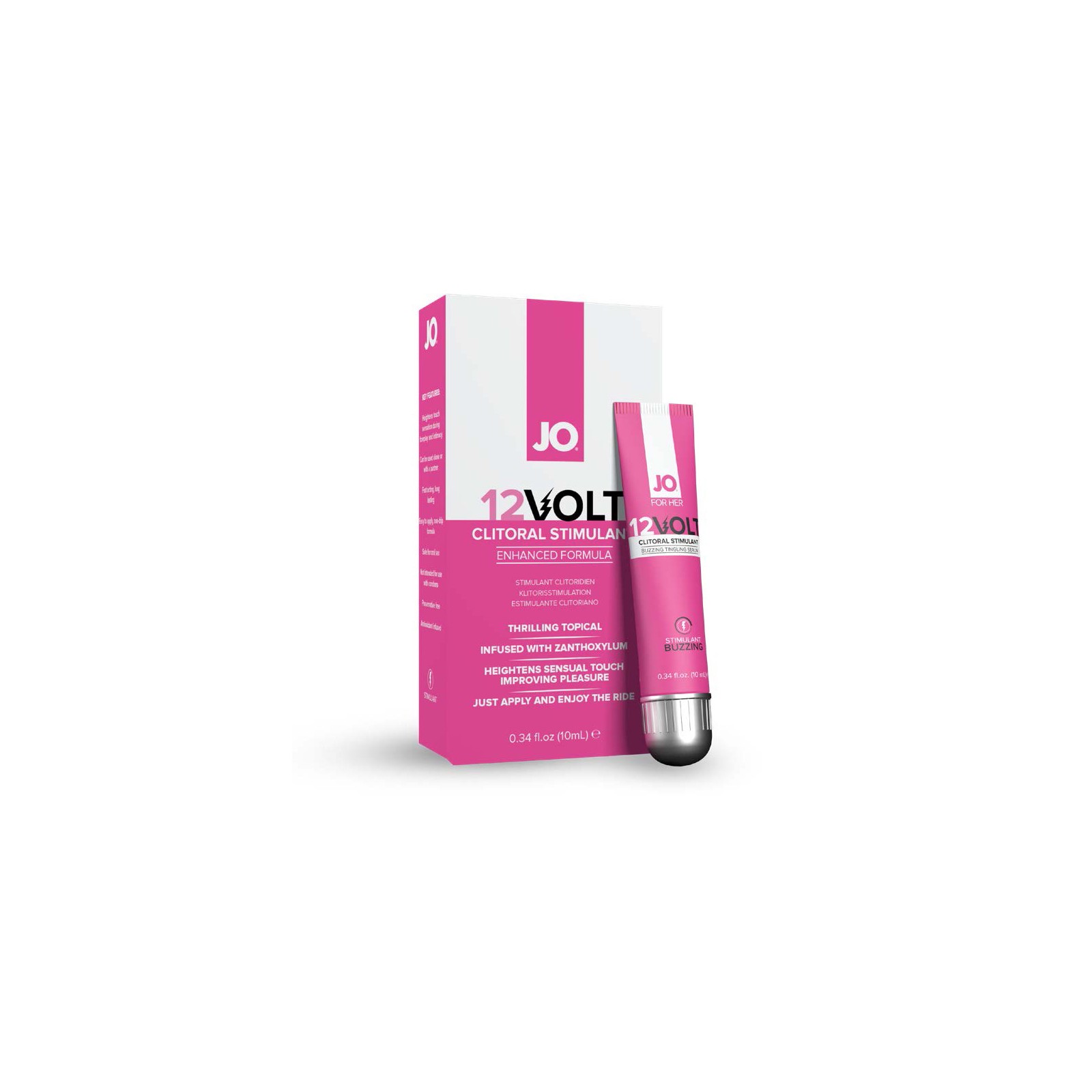 JO 12 Volt Clitoral Stimulant Oil 0.34 oz