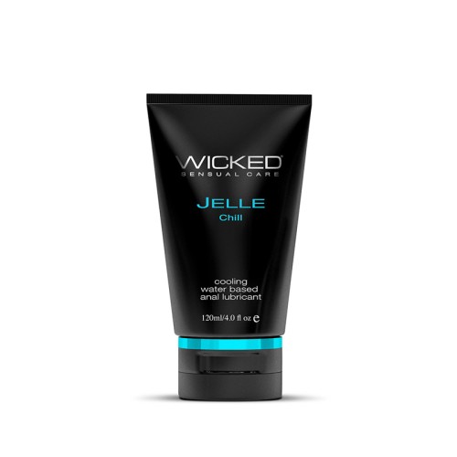 Wicked Jelle Chill Cooling Anal Lubricant 4 oz