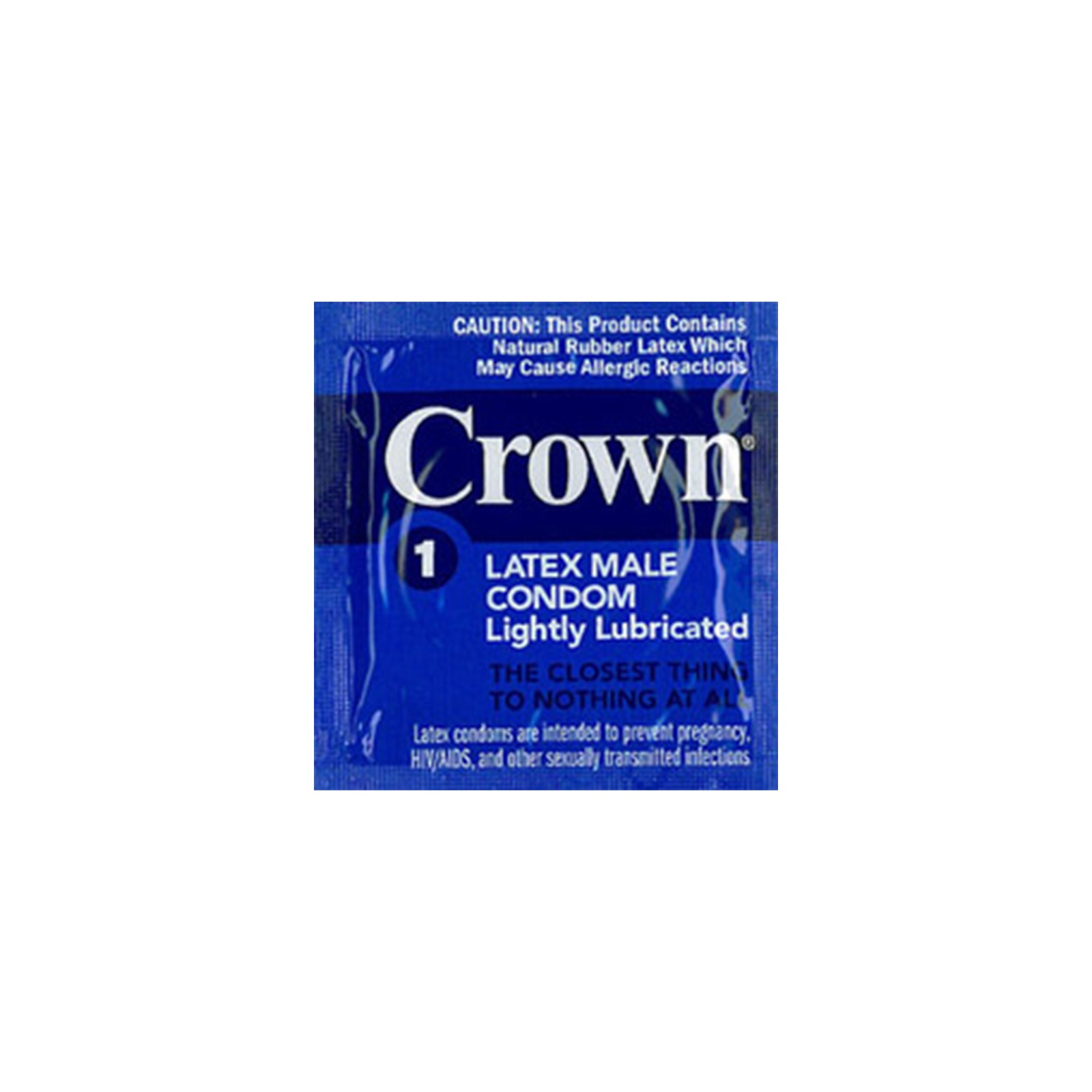 Crown Lubricated Condom Case for Ultimate Pleasure