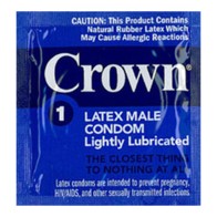 Crown Lubricated Condom Case for Ultimate Pleasure