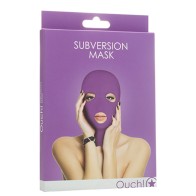 Máscara Subversion Púrpura de Ouch! para Juego Sensorial