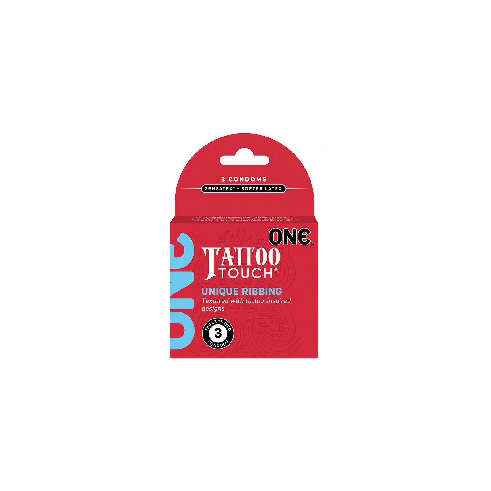 ONE Tattoo Touch Condom 3-Pack