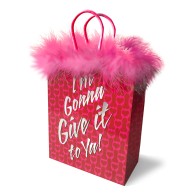 GB I'm Gonna Give It To Ya Gift Bag - Fun Design