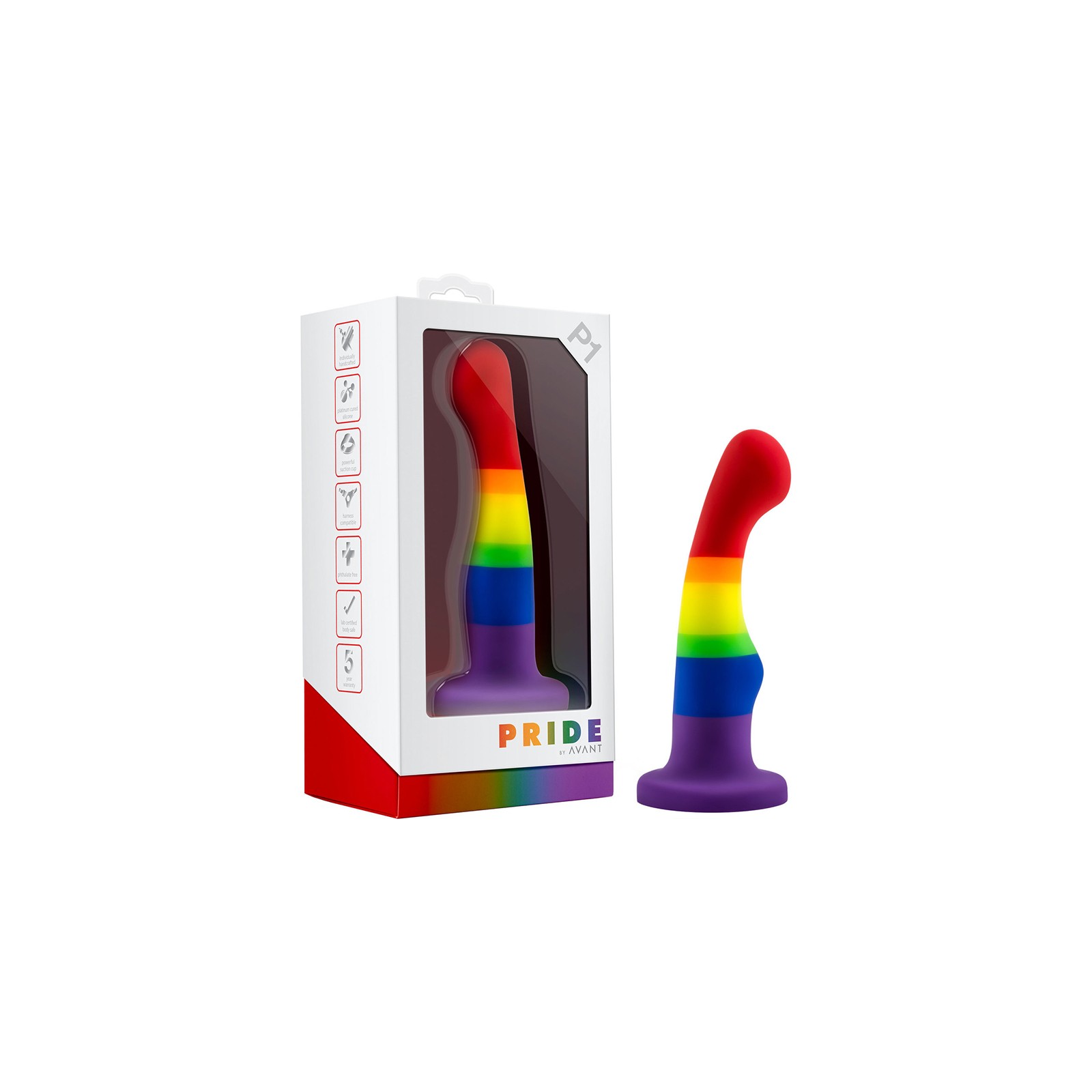 Avant Pride P1 Silicone Dildo