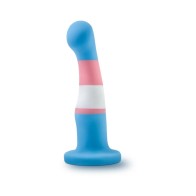 Avant Pride P2 True Blue Dildo de Silicona de 6 in. - Placer Moderno