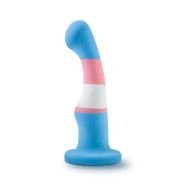 Avant Pride P2 True Blue 6 in. Silicone Dildo - Modern Pleasure