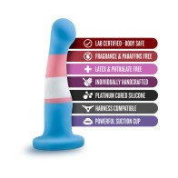 Avant Pride P2 True Blue 6 in. Silicone Dildo - Modern Pleasure