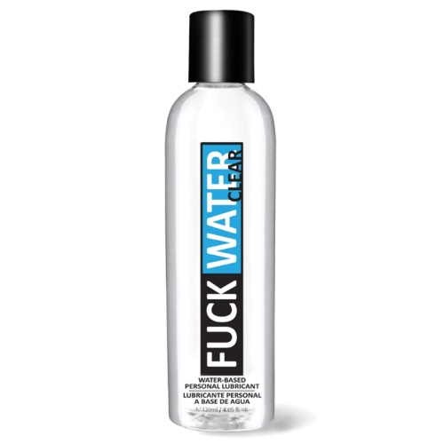 Fuck Water Clear H2O 4oz - Premium Water-Based Lubricant