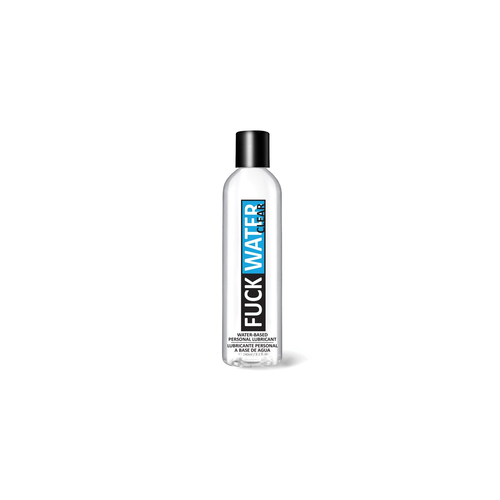 Lubricante Agua Fuck Water Transparente 8oz - Lubricante A Base De Agua Definitivo