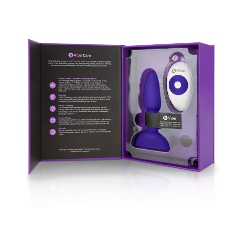 b-Vibe Rimming Petite Plug