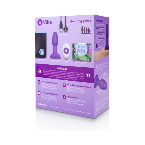 Plug Rimming Petite de b-Vibe