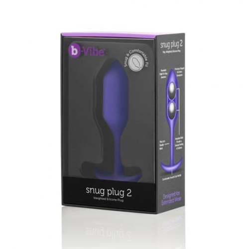 b-Vibe Snug Plug 2 Plug Anal Ponderado