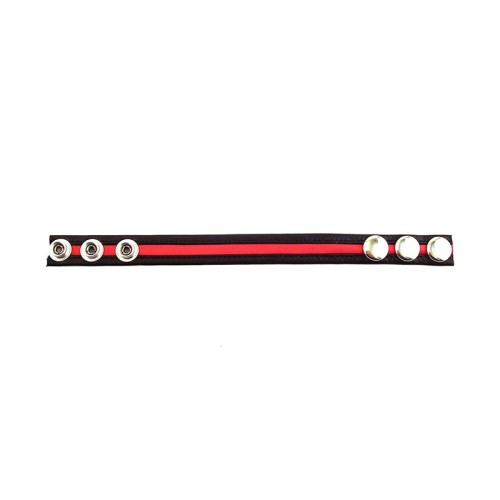 Rouge Adjustable Cock Strap in Black/Red