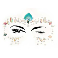 Ariel Stickers de Joyas Adhesivas para la Cara - 6 Pack