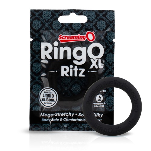 Anillo RingO Ritz XL en Negro