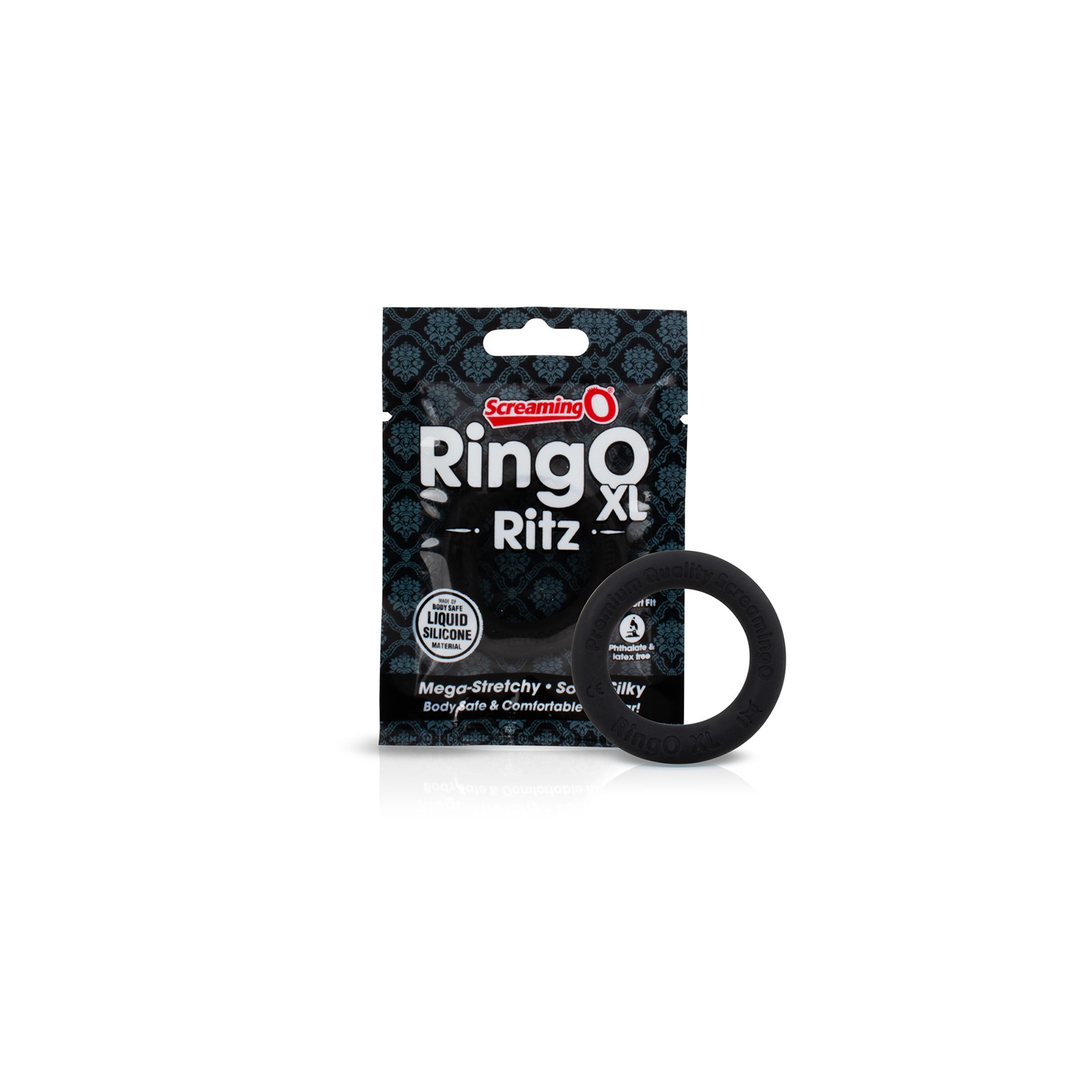 Anillo RingO Ritz XL en Negro