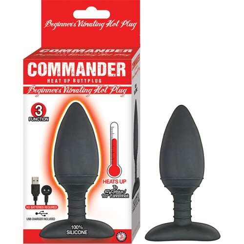 Plug Caliente Vibrante Commander - Ideal para Principiantes