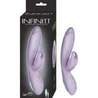 Masajeador Infinitt de Placer Dual Motor Lavanda