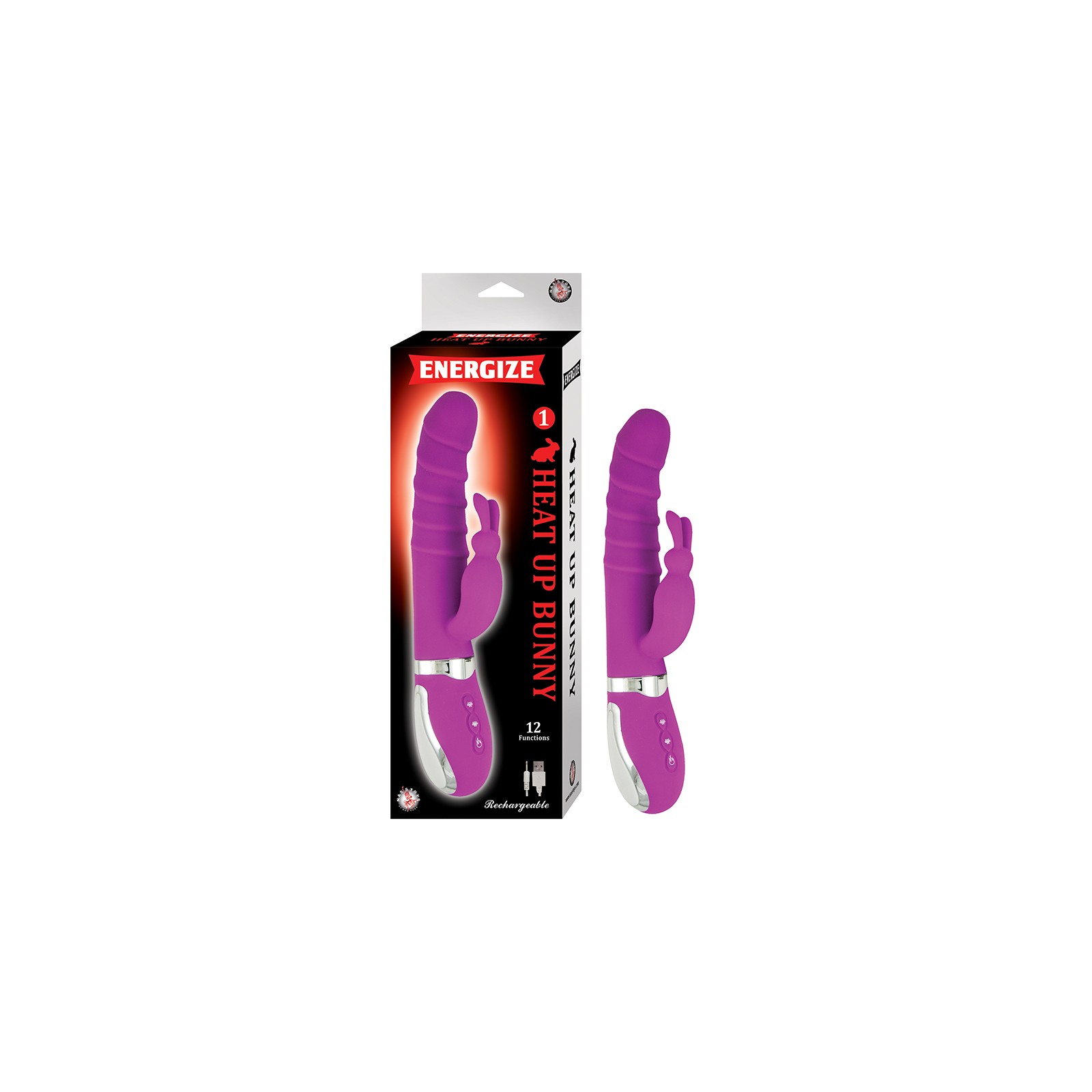 Conejito Energizante Calentador 1 Violeta - Poderoso Motor Doble