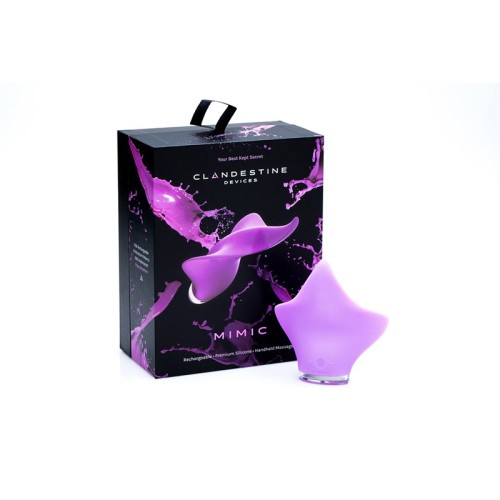 Mimic Lilac Vibrador de Silicona con Forma Única