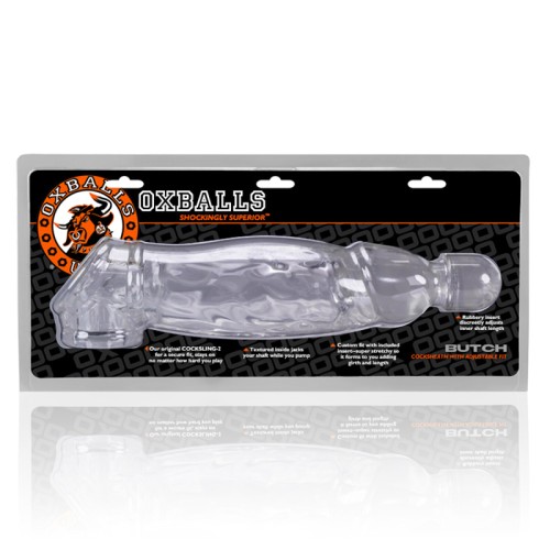 Fundas de Pene Butch Clear de OxBalls