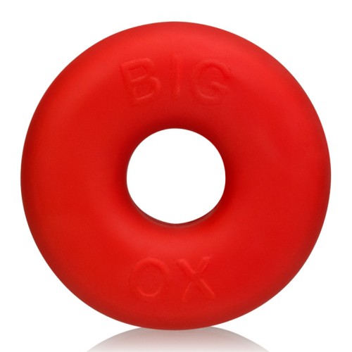 OxBalls Big Ox Anillo Rojo Ice - Comodidad Supremamente