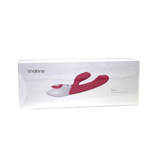 Nalone Dancer Sound-Activated Dual Stimulation Vibrator Pink