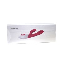 Vibrador Doble Estimulación Nalone Dancer Activado por Sonido Rosa