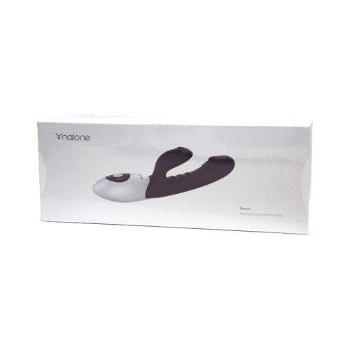 Vibrador Recargable Nalone Dancer Activado por Sonido - Morado