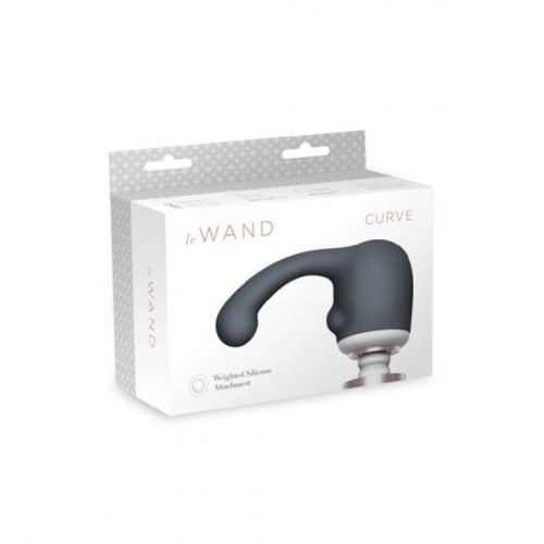 Le Wand Curve Weighted Silicone Attachment for Targeted Pleasure