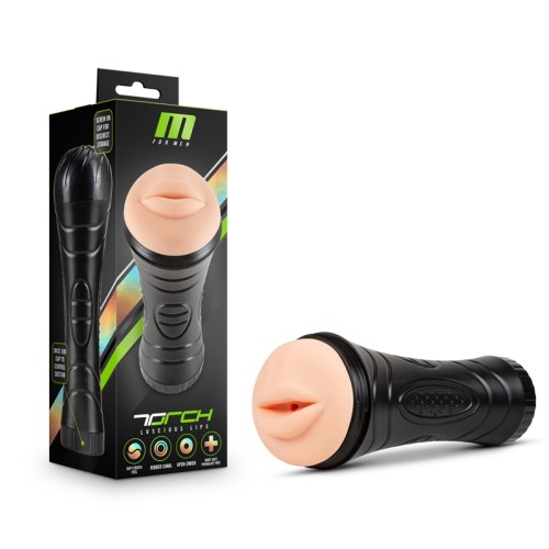 M for Men Torch Luscious Lips Oral Stroker Beige