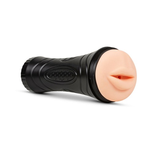 Stroker Oral Torch Luscious Lips para Hombres Beige