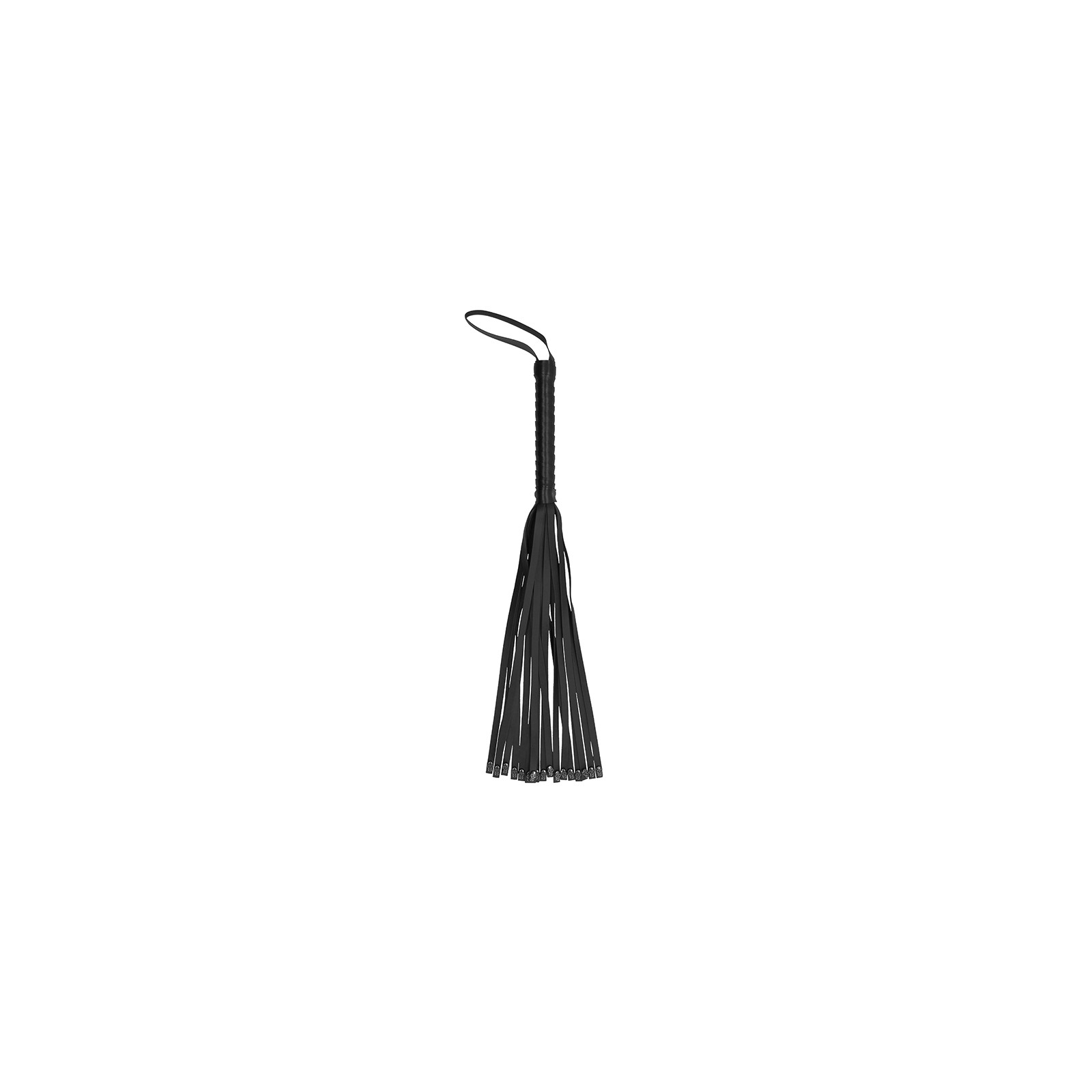 Ouch Flogger Skull - Látigo Largo de 23.4 in.