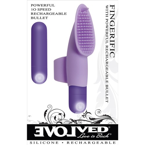 Vibrador de Dedo Recargable Evolved Fingerific