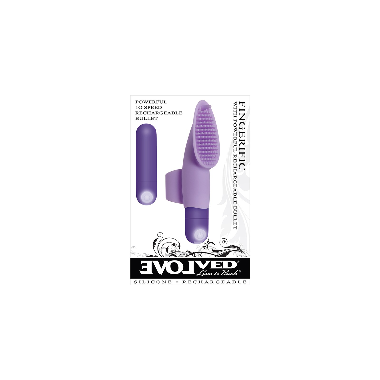 Vibrador de Dedo Recargable Evolved Fingerific