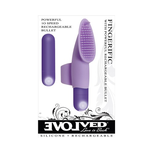 Vibrador de Dedo Recargable Evolved Fingerific