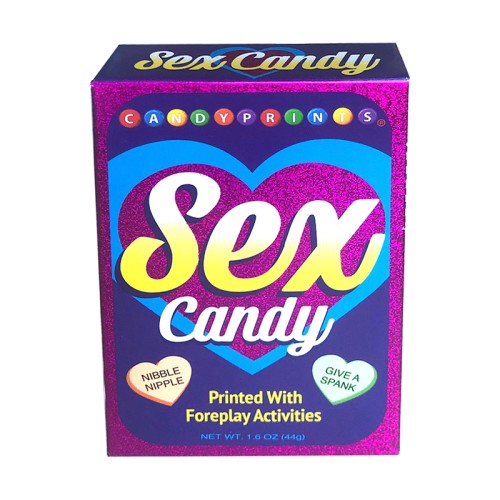 Caja de Caramelos Sexuales para Juego Previo Romántico