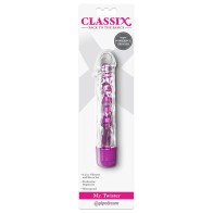 Pipedream Classix Mr. Twister Vibrator and Sleeve Set Pink