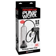 Pipedream Pro-Gauge Power Pump Clear/Black