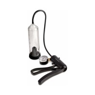 Pipedream Pro-Gauge Power Pump Clear/Black