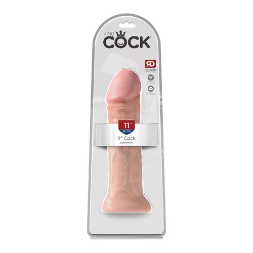 Dildo Realista King Cock 11 Pulgadas para un Placer Inmenso