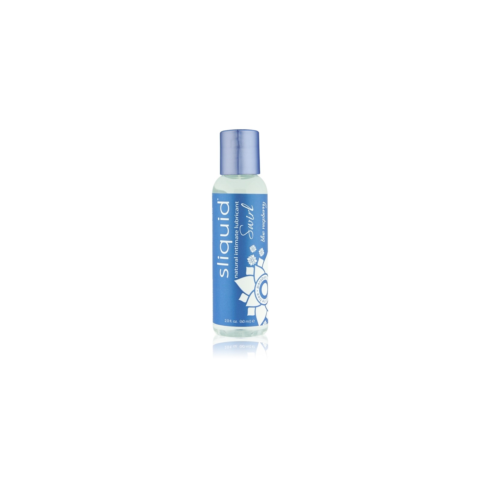 Lubricante a Base de Agua Sliquid Swirl Frambuesa Azul