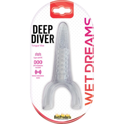 Deep Diver Vibrating Tongue Toy