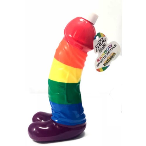 Rainbow Dicky Chug Bottle