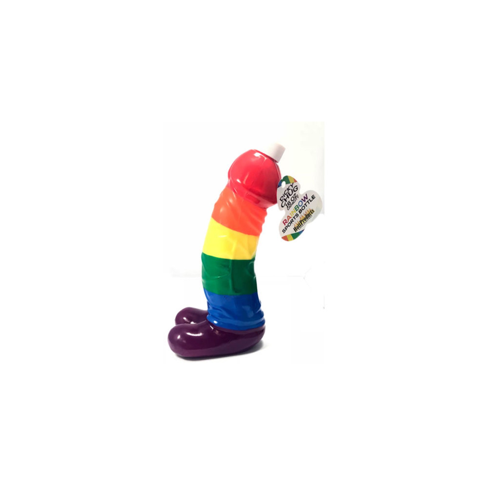 Rainbow Dicky Chug Bottle