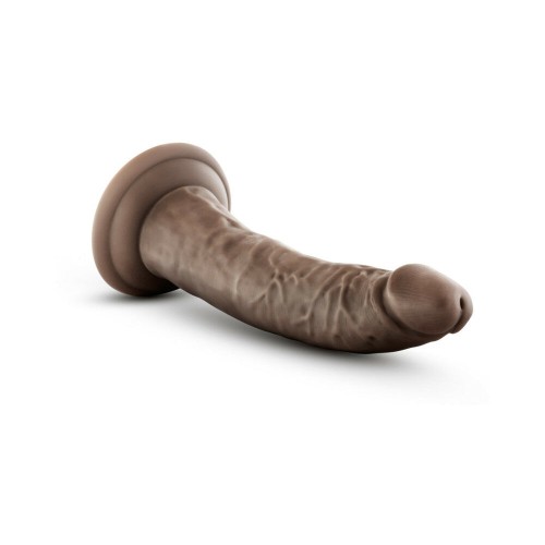 Dildo Realista de 7 Pulgadas Dr. Skin Marrón