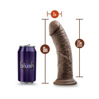 Dildo Realista de 8 Pulgadas Dr. Skin Marrón