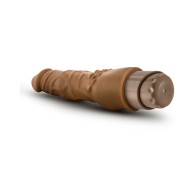 Dr. Skin Vibe 4 Realistic 8 in. Vibrating Dildo Tan