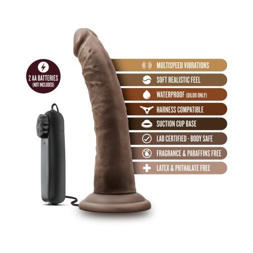 Dr. Skin Dr. Dave Dildo Vibrador de 7 in.